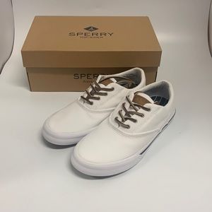 Men’s Sorry Topsiders. White. Size 7. NIB.